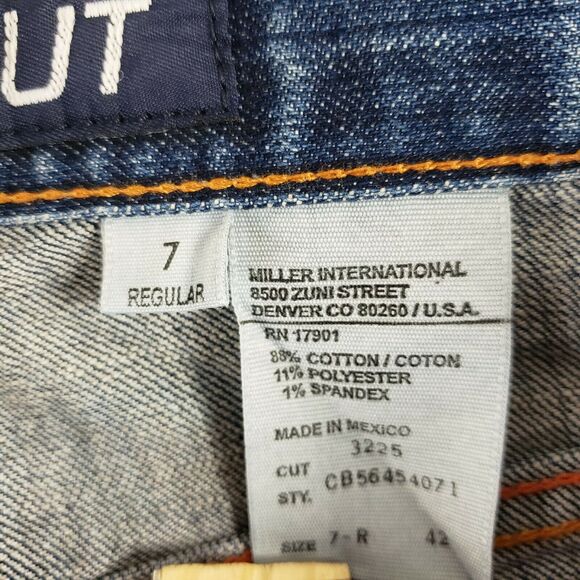 Cruel Girl Womens High Waist Size 7 Bootcut Jeans Juniors Medium Wash Blue Denim - Picture 6 of 9